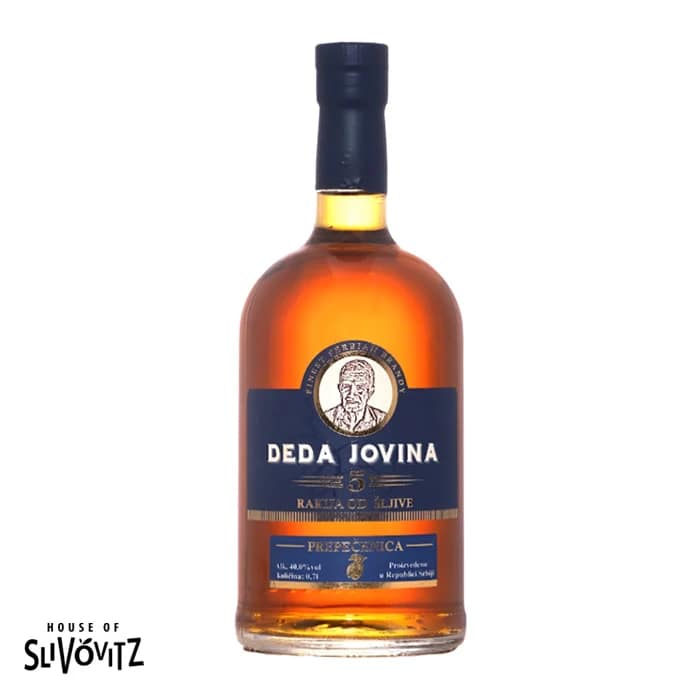 Deda Jovina Zuta Sljiva (barrique plum brandy 7 Y.O.)