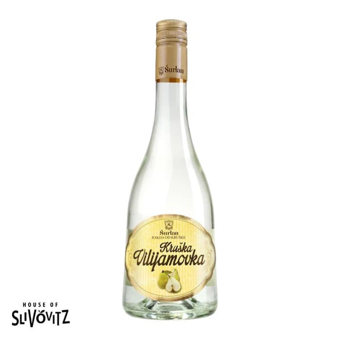 Surlan Viljamovka (Williams pear brandy)