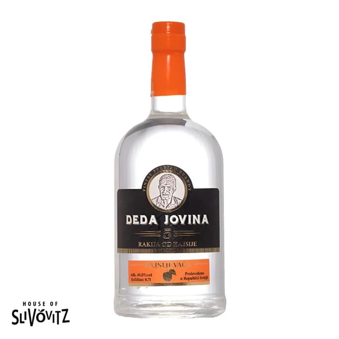 Deda Jovina Kajsija (apricot brandy)